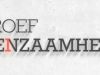 Proef Eenzaamheid gemist