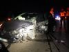Automobiliste crasht en slaat op de vlucht, speurhond ingezet