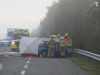 Automobilist komt om door botsing met truck bij Hippolytushoef