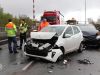 Kettingbotsing met vijf auto's in Sassenheim