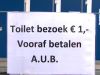 Vrouwentoiletten op Tilburgse Kermis gratis na ophef over 'plasdiscriminatie'