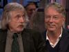 Johan Derksen onderbroken door Arend Jan Boekestijn: 'Laatste keer, anders breken we z'n andere arm!'