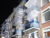 Bewoners van balkons gered bij flatbrand Zutphen
