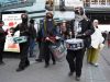 Demonstranten blokkeren treinsporen bij Den Haag Centraal