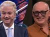 René van der Gijp lacht om oneliners Geert Wilders in NOS Slotdebat: 'Dat is toch goed?!'