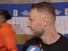Interview met Teun Koopmeiners verstoord door Virgil van Dijk: 'Hij voelt zich ook lekker!'