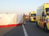 Auto over de kop geslagen op A67 Helenaveen