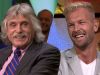 Johan Derksen hoort dat Ruben van Gucht drie vrouwen heeft: 'Kan ik een week in jouw plaats?'