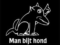 Man Bijt Hond XL - 29-10-2008