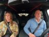 Bij Andy in de autoGreetje Hakvoort